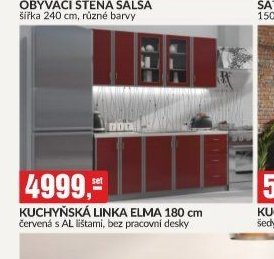 KUCHYŇSKÁ LINKA ELMA 180 cm