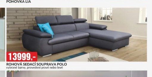 ROHOVÁ SEDACÍ SOUPRAVA POLO
