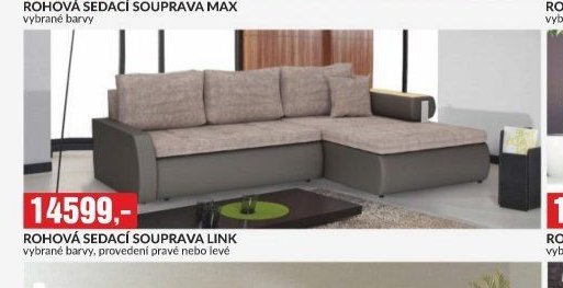 ROHOVÁ SEDACÍ SOUPRAVA LINK