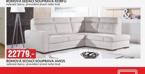 ROHOVÁ SEDACÍ SOUPRAVA AMOS