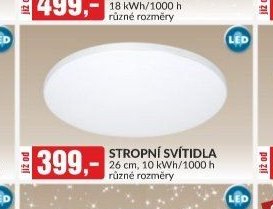 STROPNÍ SVÍTIDLA