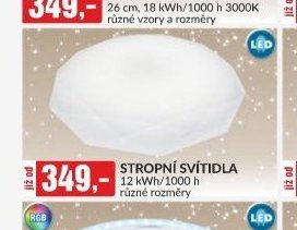STROPNÍ SVÍTIDLA