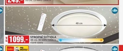 STROPNÍ SVÍTIDLA