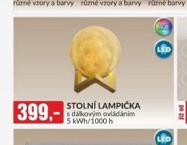 STOLNÍ LAMPIČKA
