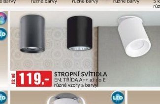 STROPNÍ SVÍTIDLA