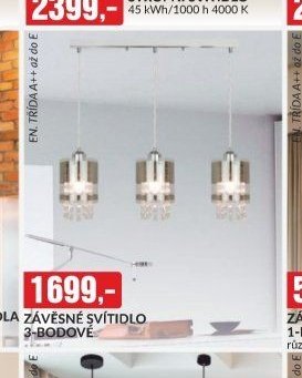 ZÁVĚSNÉ SVÍTIDLA 3-BODOVÉ