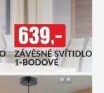 ZÁVĚSNÉ SVÍTIDLO 1-BODOVÉ