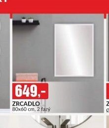 ZRCADLO 80x60 cm, 2 fazy