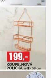 KOUPELNOVÁ POLIČKA výška 58 cm