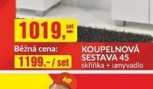 KOUPELNOVÁ SESTAVA 45
