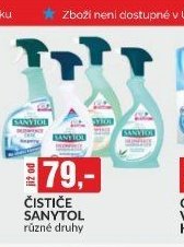 ČISTIČE SANYTOL různé druhy