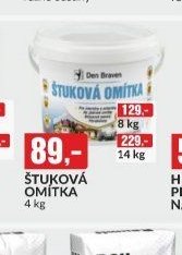 ŠTUKOVÁ OMÍTKA 4 kg