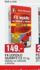 FX LEPIDLO QUARTZ C2 25 kg lepidlo na obklady a dlažby
