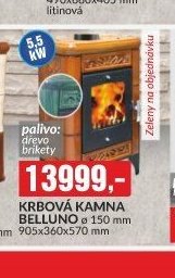 KRBOVÁ KAMNA BELLUNO 150 mm 905x360x570 mm