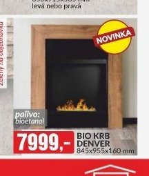 BIO KRB DENVER 845x955x160 mm