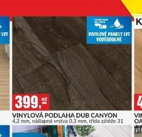 VINYLOVÁ PODLAHA DUB CANYON