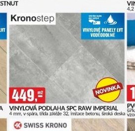 VINYLOVÁ PODLAHA SPC RAW IMPERIAL