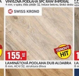 LAMINÁTOVÁ PODLAHA DUB ALDABRA