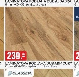 LAMINÁTOVÁ PODLAHA DUB ARMOURY