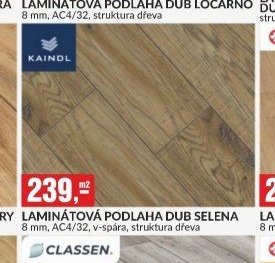 LAMINÁTOVÁ PODLAHA DUB SELENA