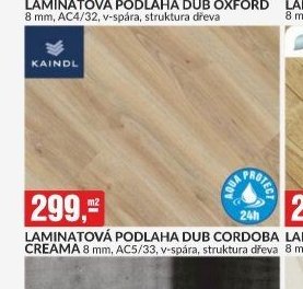 LAMINÁTOVÁ PODLAHA DUB CORDOBA CREAMA