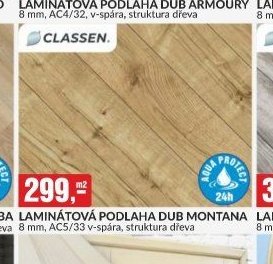 LAMINÁTOVÁ PODLAHA DUB MONTANA