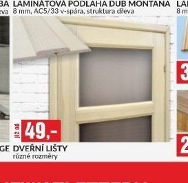 DVEŘNÍ LIŠTY