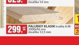 PALUBKY KLASIK