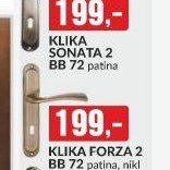 KLIKA SONATA 2 BB 72