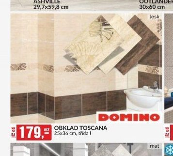 OBKLAD TOSCANA 25x36 cm, třída I
