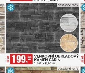 Venkovní obkladový kámen Carini