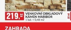 Venkovní obkladový kámen Maribor