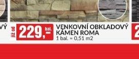 Venkovní obkladový kámen Roma