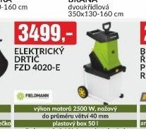 Elektrický drtič FZD 4020-E