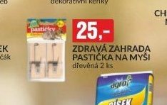 zdravá zahrada pastička na myši