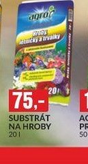 substrát na hroby