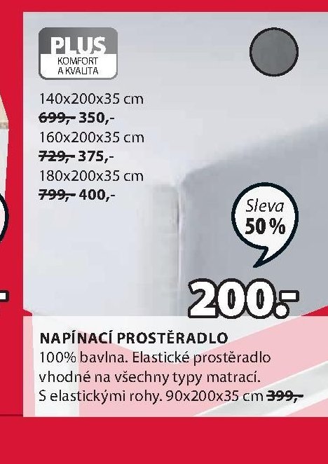 Napínací prostěradlo