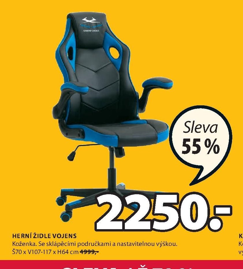 HERNÍ ŽIDLE VOJENS