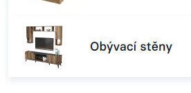 Obývací stěny