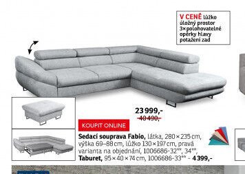Sedací souprava Fabio