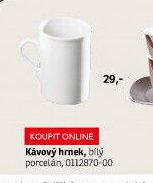 Kávový hrnek, bílý