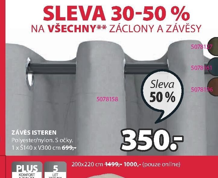 ZÁVĚS ISTEREN