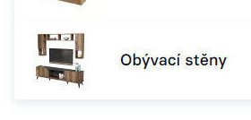 Obývací stěny
