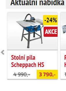 Stolní pila Scheppach HS