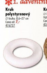Kruh polystyrenový