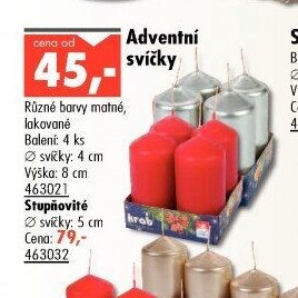 Adventní svíčky