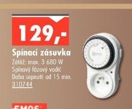 Spínací zásuvka