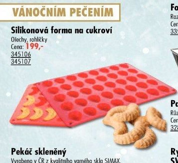 Silikonová forma na cukroví