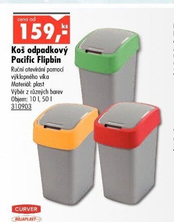 Koš odpadkový Pacific Flipbin