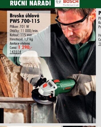 Bruska úhlová PWS 700-115